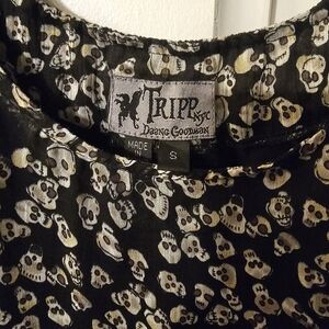 Tripp NYC Danng Goodman Skull dress